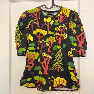 Nooworks - Forager Puff Top - size Large - worn once!